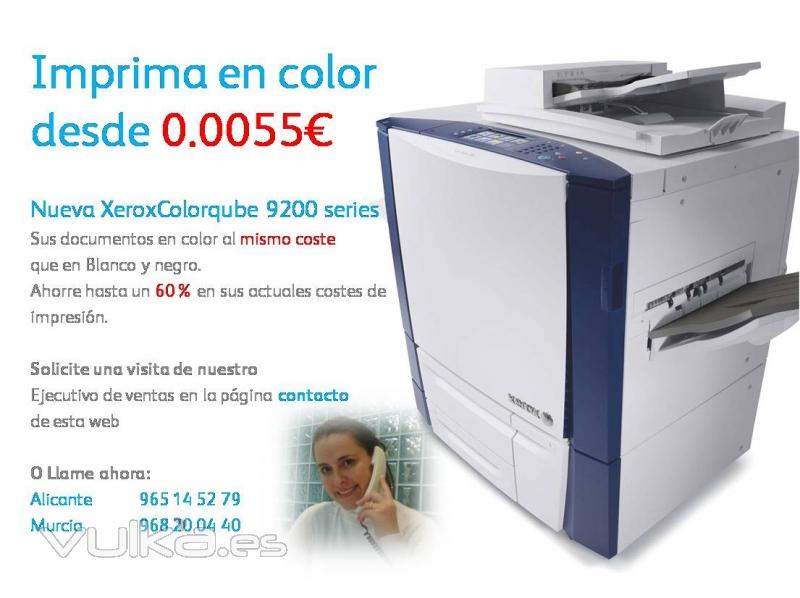 Nuevo Multifuncional A3 Tita Sólida. Imprima en color a precios de Blanco y Negro 