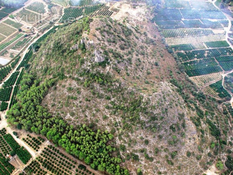 Cenital de El Castellet, en Castell de la Ribera