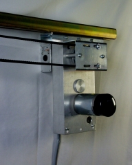 Accionamiento automtico para puertas correderas cortafuego con cierre por contrapeso