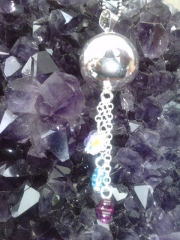 Llamador de angeles con piedras de swarovski, en plata de ley 925 producto  con garantia y patentado, somos