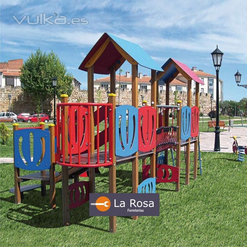 Todo en construcciones para parques infantiles en La Rosa