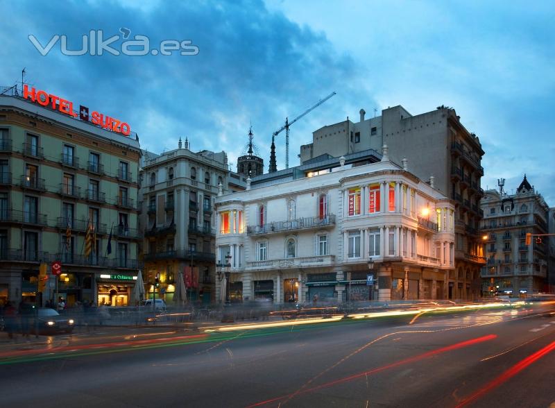 fachada del edificio