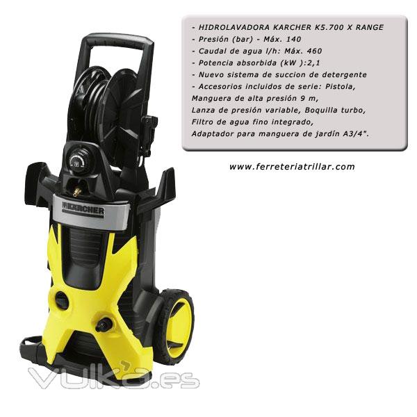 HIDROLAVADORA KARCHER K5.700 X RANGE