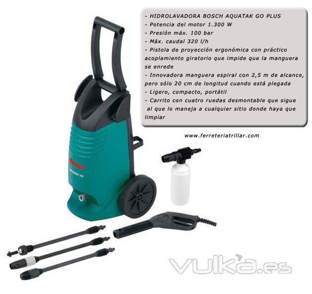 HIDROLAVADORA BOSCH AQUATAK GO PLUS