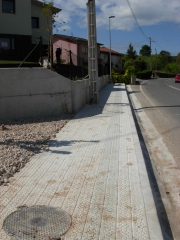 Barcenilla de pilagos. acera norte. construction management. 2010