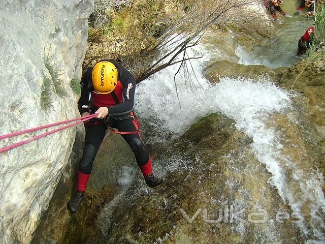 Barranqueando en el Abdet