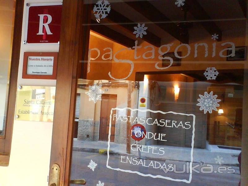 Entrada de nuestro restaurant ..Bienvenidos !!