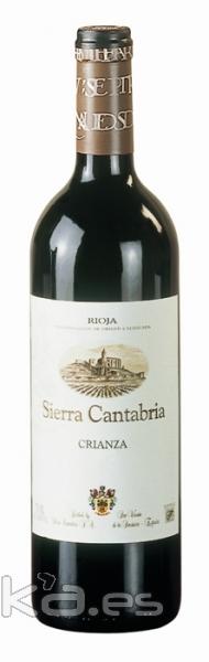 Vino Sierra Cantabria Crianza D.O.Ca. Rioja en la tienda gourmet online Selectos Frgola