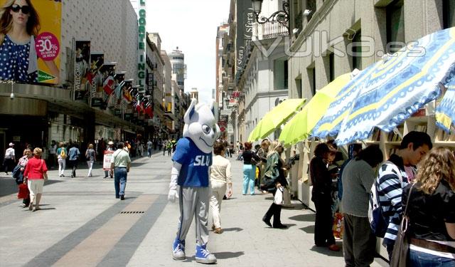 Billiken paseando por Sol