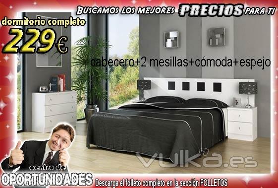 dormitorios oferta