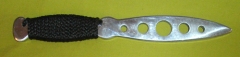 Cuchillo entrenamiento jkd - cuchillo ligero de aluminio, modelo jkd hecho a mano sin bordes cortantes ideal para