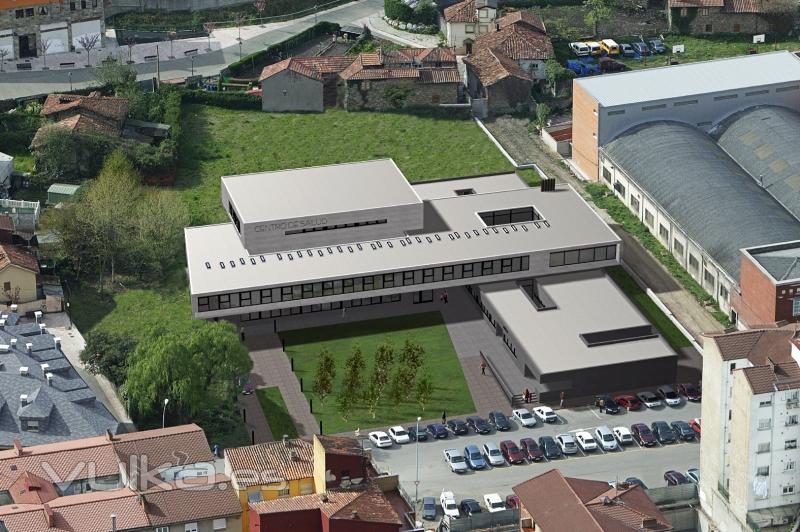 Centro de salud en Mieres