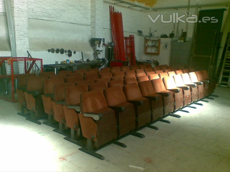 Fabricamos y Modificamos silla para Teatros y Cines