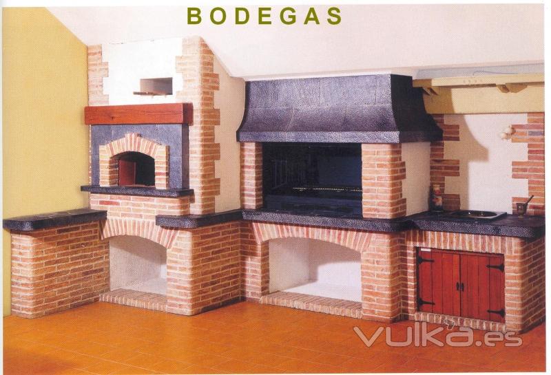 Barbacoas exterior y bodegas