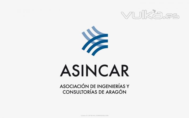 Diseo de Logotipo para Asincar | Asociacin de Ingenieras y Consultoras de Aragn