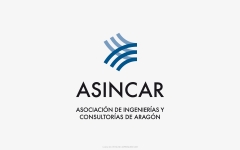Diseno de logotipo para asincar | asociacion de ingenierias y consultorias de aragon