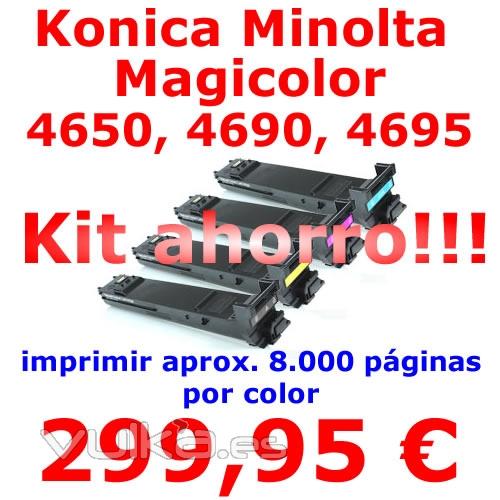 Compatible para las siguientes mquinas:      * Konica Minolta Magicolor 4650 DN     * Konica Minolta Magicolor ...
