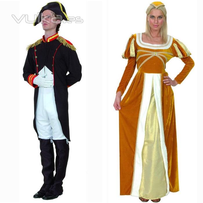 Disfraces de Napoleón y Josefina