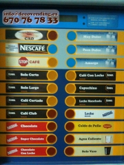 Selecciones de cafe servicio nestle decoastur vending asturias