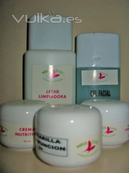 Productos cosméticos linea báscia.