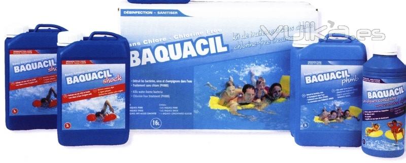 linea de productos para tratamiento de piscinas sin cloro