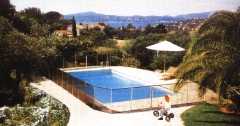 Vallas de seguridad para piscinas con normativa europea