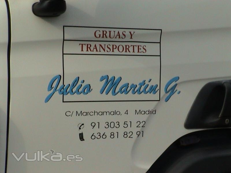 GRUAS Y TRANSPORTES JULIO MARTIN G