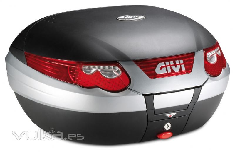 Baul givi e55 Maxia 3 negro base ¡20% de DESCUENTO!