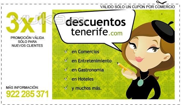 Visita Descuentostenerife.com y aprovecha todas las promociones