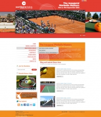 Diseo web marbella master tennis