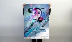 Diseño de cartel para festival de música en alicante 2010