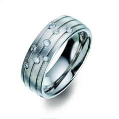 Alianza titanio y diamantes