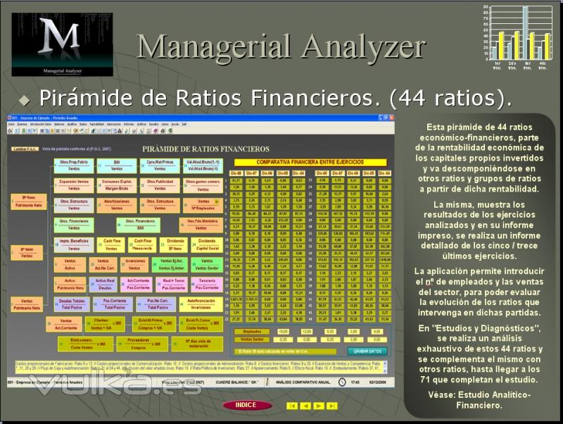 Pirmide de Ratios Financieros.