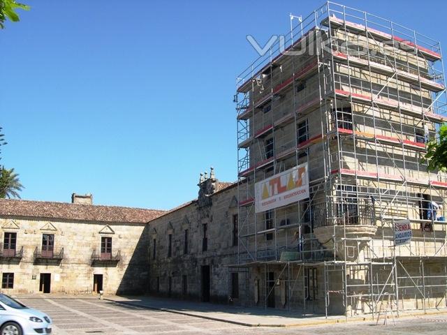 Restauracin del Pazo de Fefians. Cambados. Pontevedra