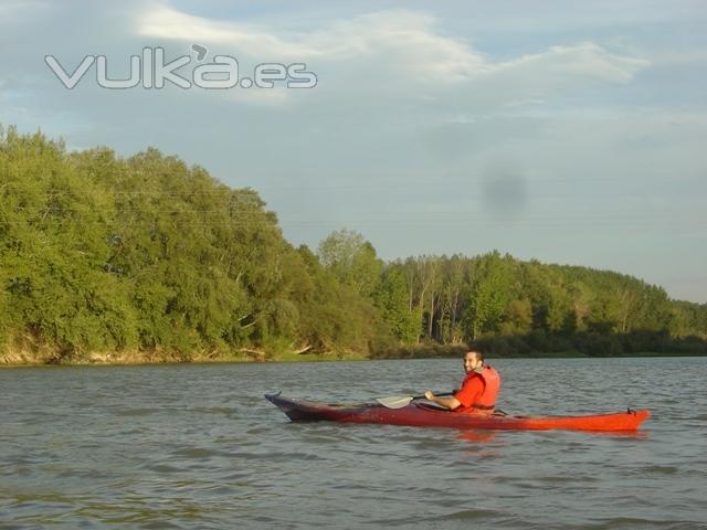 De descenso por el Ebro.