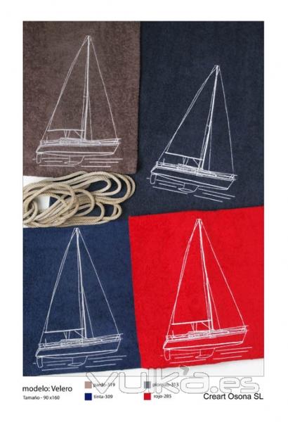 Combina estos diseos con los bordados ms originales, a base de motivos playeros y marineros. Sepas que se pueden ...