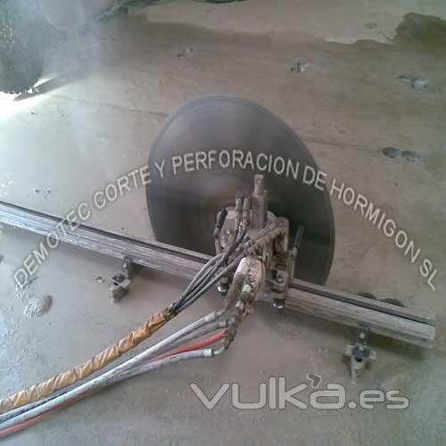 Demotec Corte con disco