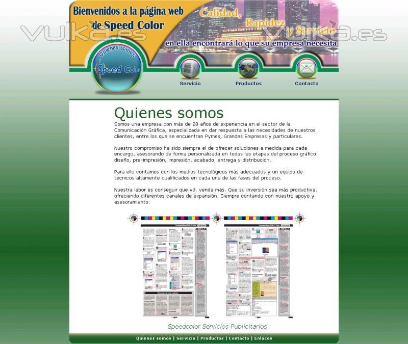 Speedcolorsl Servicios Publicitarios Quienes Somos