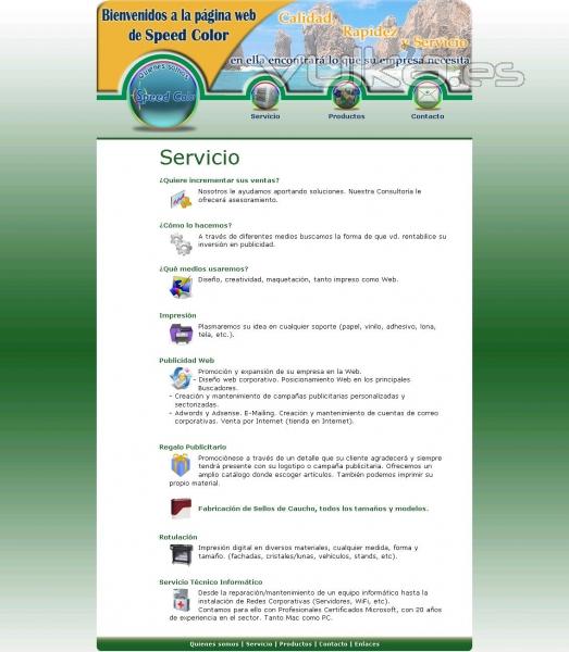 Speedcolorsl Servicios Publicitarios Servicios