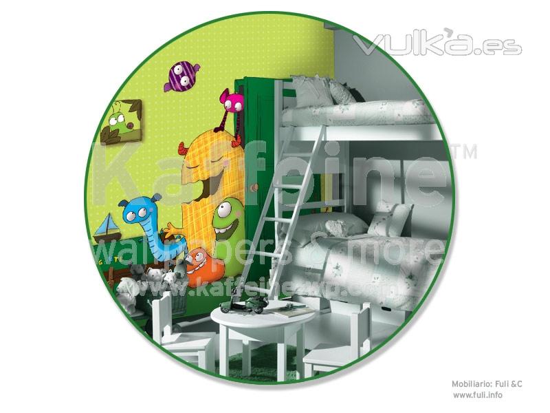 Nueva coleccin de murales infantiles Kaffeinitos. Ya disponible!