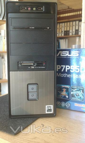 Ordenador PDNET P.B. Asus P7P55D Pro i5-750 4GB DDR3 ENGT220 1GB DDR3 1TB