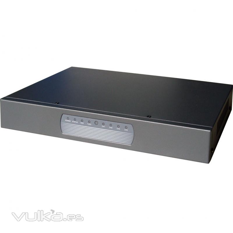 Grabador digital DVR para 4, 8 o 16 camaras, conexion a ADSL puerto USB, mando a distancia, diversas ...