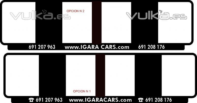 Publicidad:  PLACAS PORTAMATRCULAS