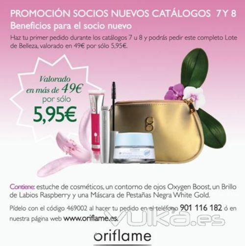 Promocin socios nuevos Oriflame