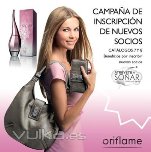 Promocin socios nuevos Oriflame