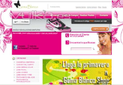 Tienda online Gema Blanco