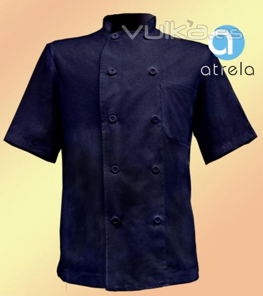 Chaqueta cocinero negra