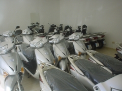 FLOTA NUEVA DE MOTOS SCOOTERS HONDA