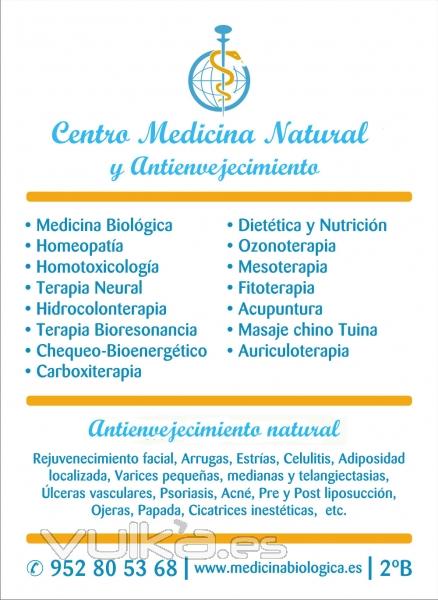 Tratamientos Centro Medicina Natural