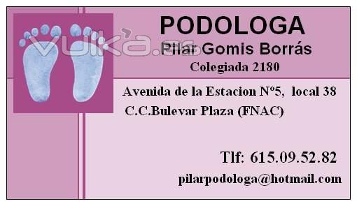 PODLOGA PILAR GOMIS BORRS 615095282